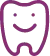 ícono de diente sano y feliz gracias a Dentix ícono de diente sano y feliz gracias a Dentix